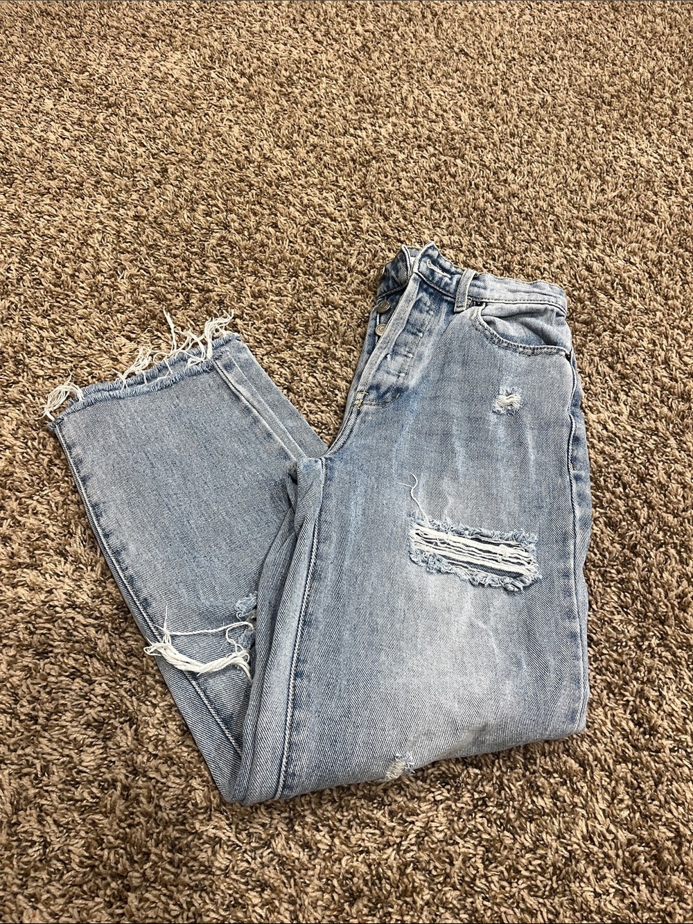 PACSUN High-Rise straight jeans